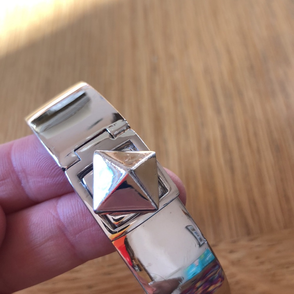 Kate Spade silver bangle bracelet